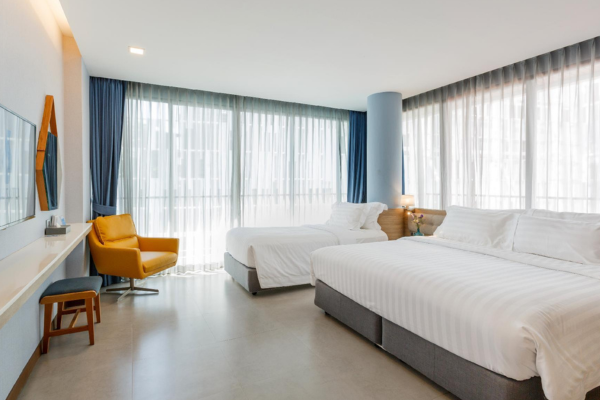 Bluesotel Krabi Aonang Beach, Aonang, Krabi - Deluxe Family Triple